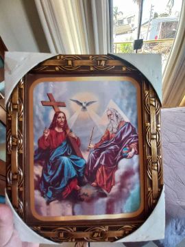 Quadro católico Santíssima Trindade 