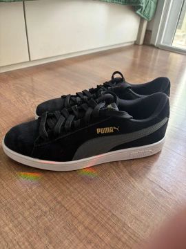 Tênis Puma Preto e Cinza