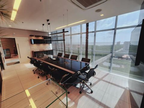 LAGOA CORPORATE E OFFICES - SALA MOBILIADA