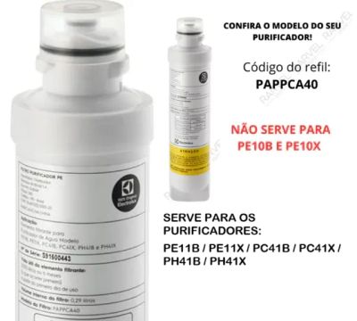 Refil Original Electrolux PE11B/PE11X/PC41B/PC41X/PH41B/PH