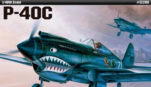 P-40C  ACADEMY ESCALA 1/48 