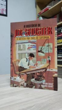 A história de Joe Shuster - edição RARA e NOVA