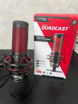 Microfone Gamer HyperX Quadcast