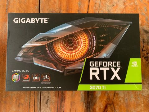 Placa de Vídeo Gigabyte GeForce RTX 3070 Ti Gaming OC 8G