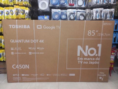 TV Toshiba 85 polegadas Quantum Dot 4K Smart