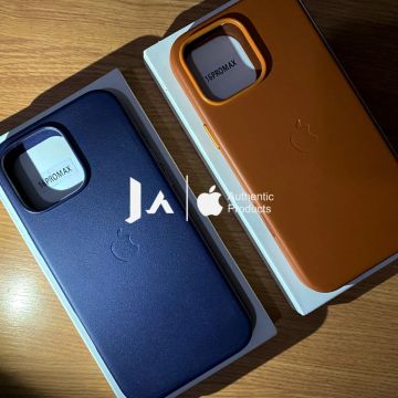 Capas de Couro para iPhone 14 Pro Max - Novas e Originais