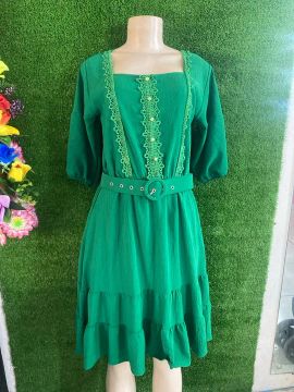 Vestido verde , tamanho 40 