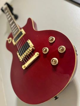 Guitarra Les Paul Shelter Nashville com Upgrade de Captador, Tarraxas, trastes e ponte.
