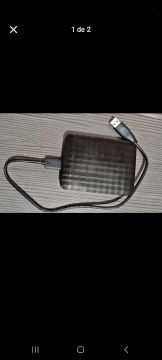 HD EXTERNO 500GB USADO MAIS CONSERVADO 150 REAIS