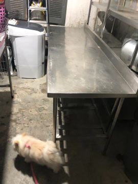Mesa cozinha industrial / MEDIDA 2,20X0,70