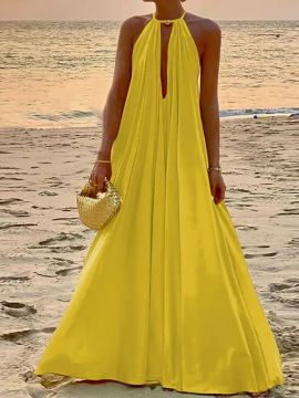 Vestido Longo Feminino Solto