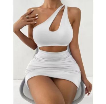 Vestido novo branco.