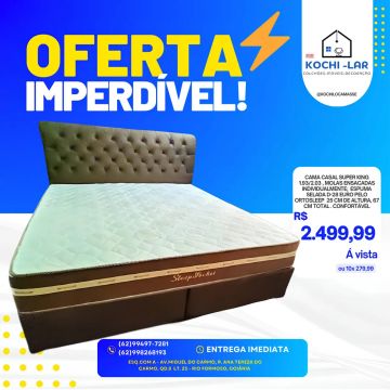 Cama Casal Super King Kochi-Lar - Ortosleep