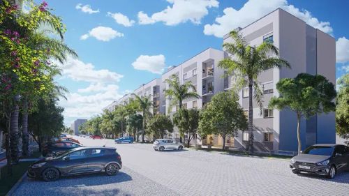Apt 02 quartos, residencial AVEIRO R$189.990