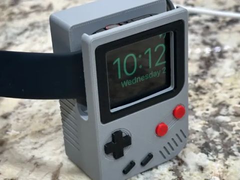 Carregador para Apple Watch Gameboy 
