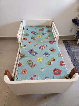 Cama Infantil Baby Center + Colchão Americanflex 