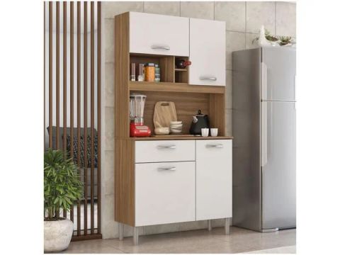 Cozinha Compacta Demobile Malta 4 Portas (Produto Novo) 
