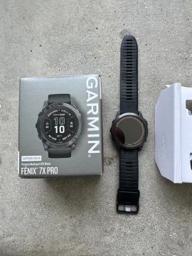 Relógio Garmin Fenix 7X Pro - Novo