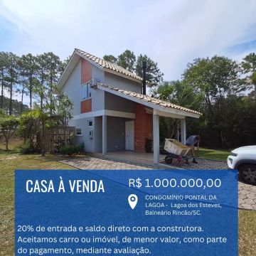 CASA Á VENDA NO CONDOMÍNIO PONTAL DA LAGOA
