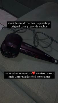 Modeladora de cachos polishop original