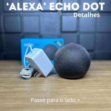 Alexa Amazon Echo Dot 5 Geração C/ Garantia