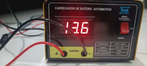 Carregador de Bateria Automotivo Tup 12V - 5A