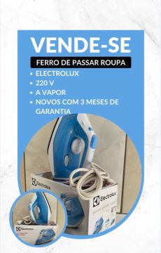 14 Ferros de Passar Roupa Electrolux 220V - Novo c/ Garantia