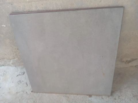 Placa de Porcelanato Cinza