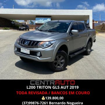 L200 TRITON GLS 2019 4x4 ZERA!!