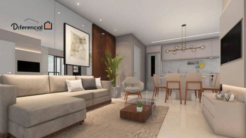 Apartamento com 3 dormitórios à venda, 122 m² por R$ 1.010.669,83 - Boa Vista - Curitiba/P