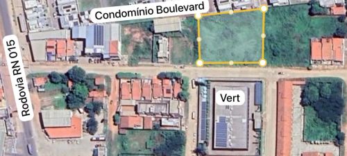 TERRENO À VENDA OU PARA LOCAÇÃO VIZINHO AO COND. BOULEVARD E RN 015