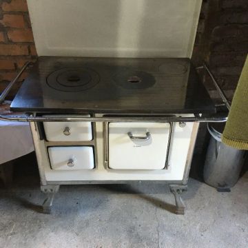 Fogão a Lenha Tradicional Venâncio 01 Branco