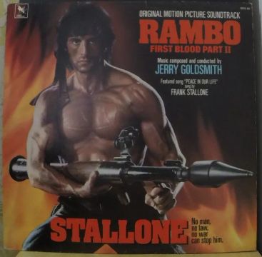 RAMBO - FIRST BLOOD PART II - JERRY GOLDSMITH - Trilha Sonora - LP
