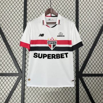 Camisa São Paulo Com Patrocínio I 2024