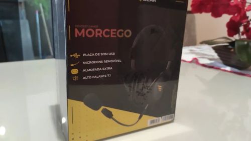 Headset Gamer Fallen Morcego Preto 