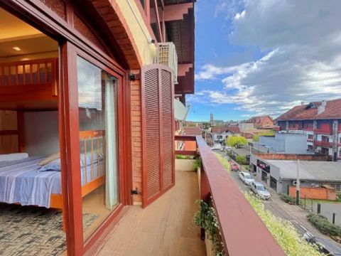Apartamento Centro de Gramado somente diárias