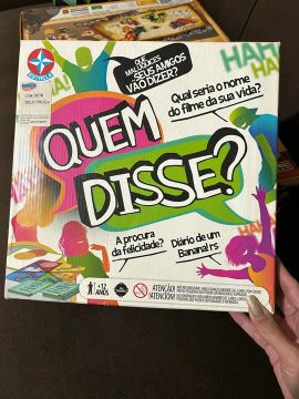 Jogo de Tabuleiro Quem Disse? - Brinque com seus amigos!