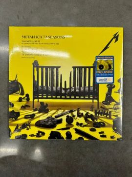 Disco vinil do Metallica série especial (LP dourado)
