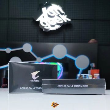 SSD Gigabyte AORUS NVMe Gen4 7000s 1TB GP com Dissipador de Calor | Compatível com Ps5!