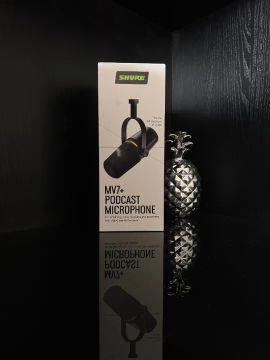 Microfone Shure Mv7+ para Podcast novo. Ler anúncio!