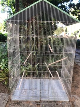 Gaiola para pássaros grande - ideal para seu jardim!