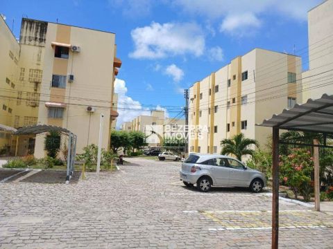 Apartamento com 2 dormitórios à venda, 55 m² por R$ 180.000 - Nova Parnamirim - Parnamirim