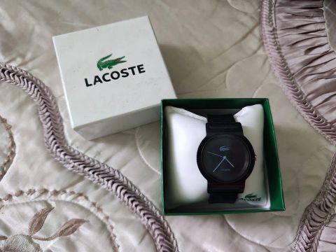Relógio Lacoste Masculino Preto