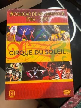 Coleção dvd cirque du soleul