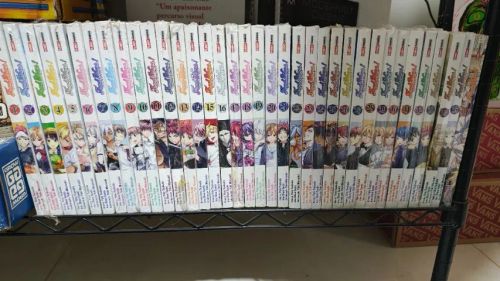 Coleção shokugeki no souma (food wars) 36 volumes, novos e lacrados