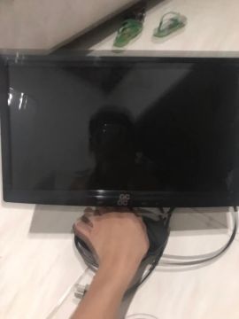 Monitor pequeno para cameras de segurança 