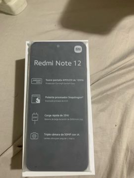 VENDO XIAOMI REDMI NOTE 12 126GB SEM MARCAS DE USO ( ZERADO)