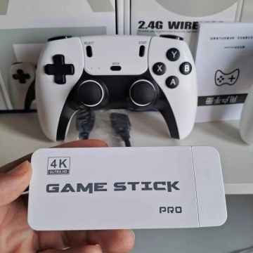 Game Stick Pro 4K - Novo -  Controle Wireless -  Compatível com TV