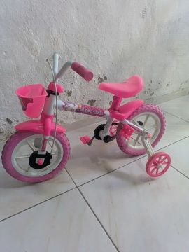 Bicicleta Infantil Aro 12 Rosa