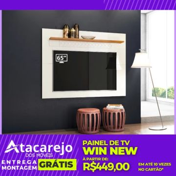 Painel TV 65 Entrega e Montagem Grátis